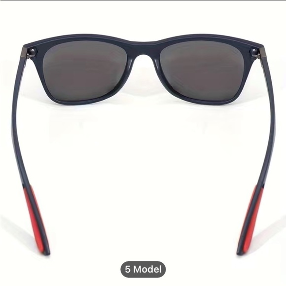 NEW - Men’s Trendy Classic Large Square Framed Glasses (Black / OneSize) - Picture 5 of 10
